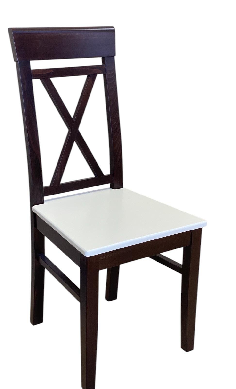 Стул обеденный Скиф ЖУР-18 деревянный Орех/Ваниль (25738294) Стул обеденный Скиф ЖУР-18 деревянный Орех/Ваниль (25738294)