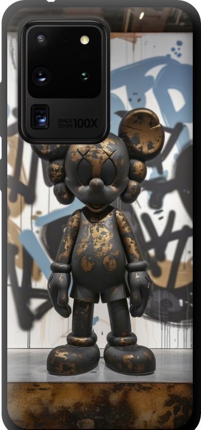 Чехол на Samsung Galaxy S20 Ultra Bronze kaws v2 (6098b-1831-42517)