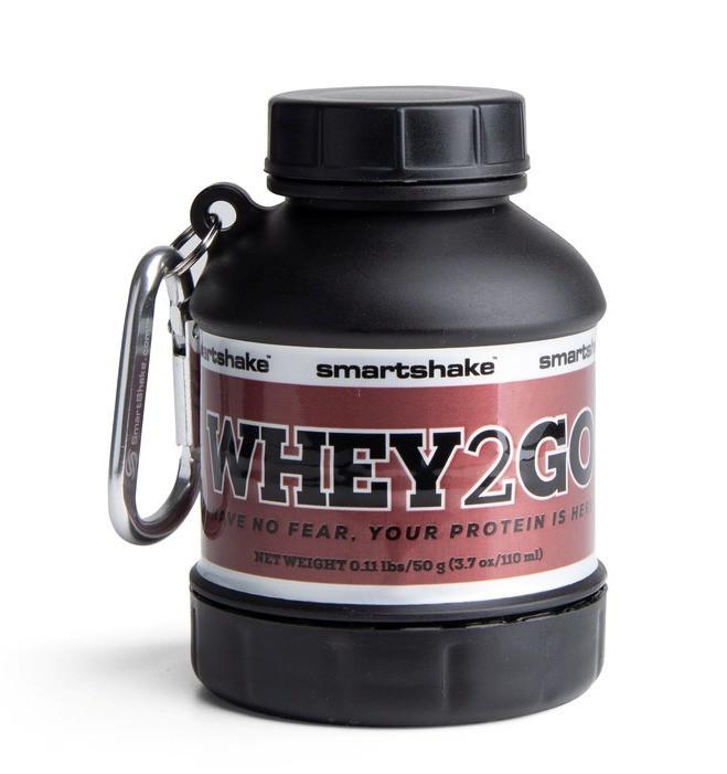 Контейнер Smartshake Whey2Go Funnel Pillbox 110 мл Black