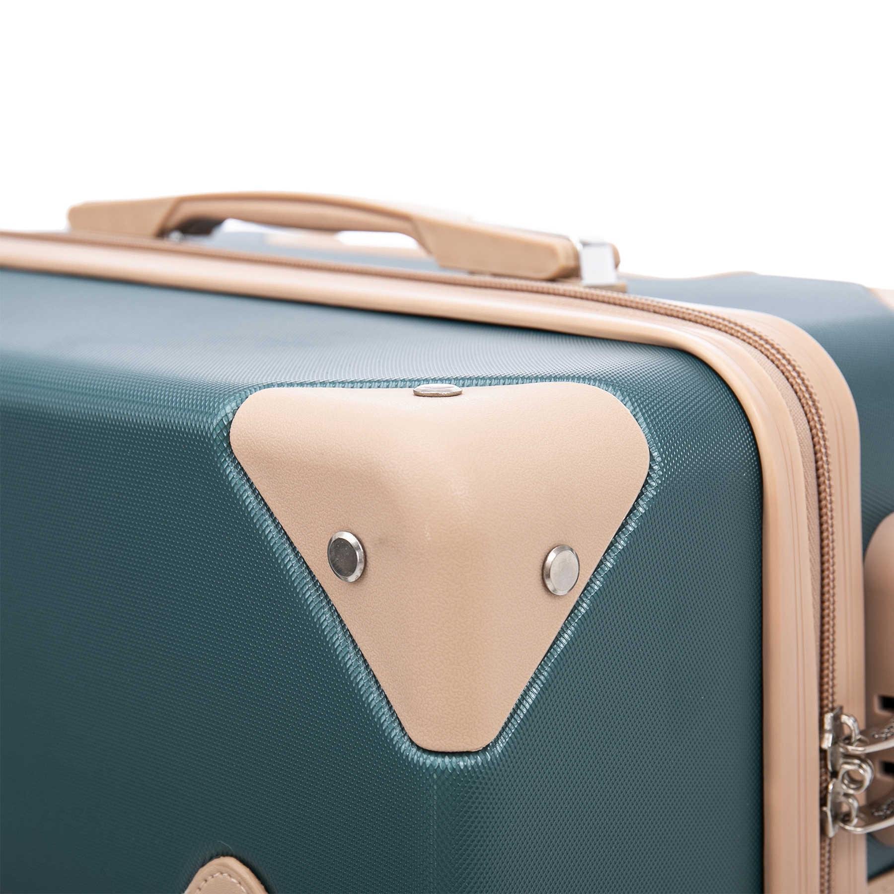 Чемодан SEMI LINE 20" S Green/Navy (T5838-2) - фото 10 Чемодан SEMI LINE 20" S Green/Navy (T5838-2) - фото 10