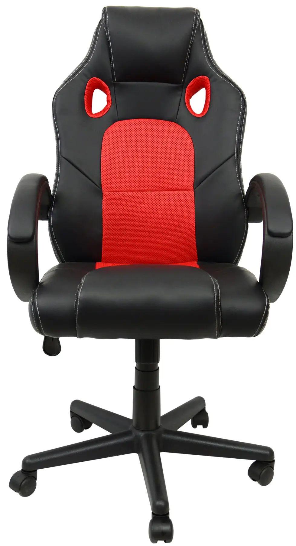 Кресло геймерское Bonro B603 до 120 кг Красный/Черный (SI-B603R) - фото 4