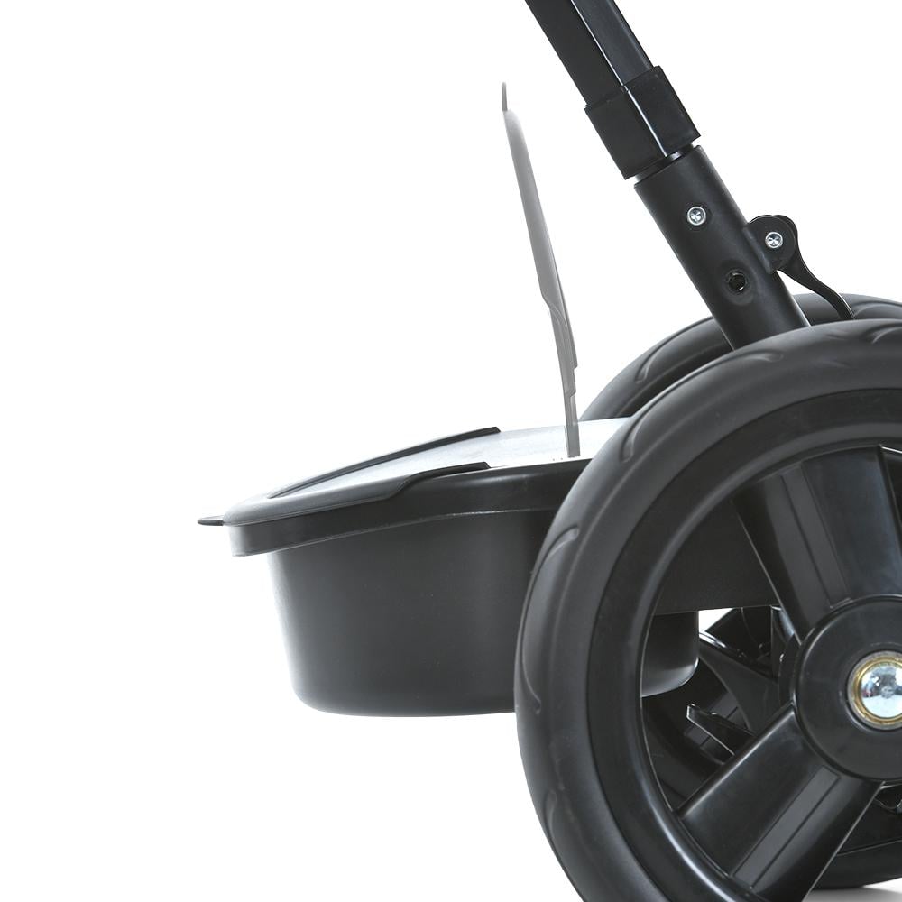 Велосипед триколісний Turbo Trike MT 1001-1 з батьківською ручкою і поворотним сидінням Чорний - фото 12