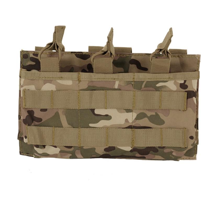 Подсумок тройной 8FIELDS под магазины АК/5,56/7,62 Мультикам (719)
