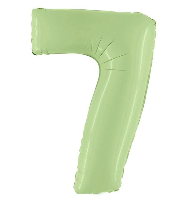 Шарик Цифра 7 100 см Оливковый (10956192) Шарик Цифра 7 100 см Оливковый (10956192)