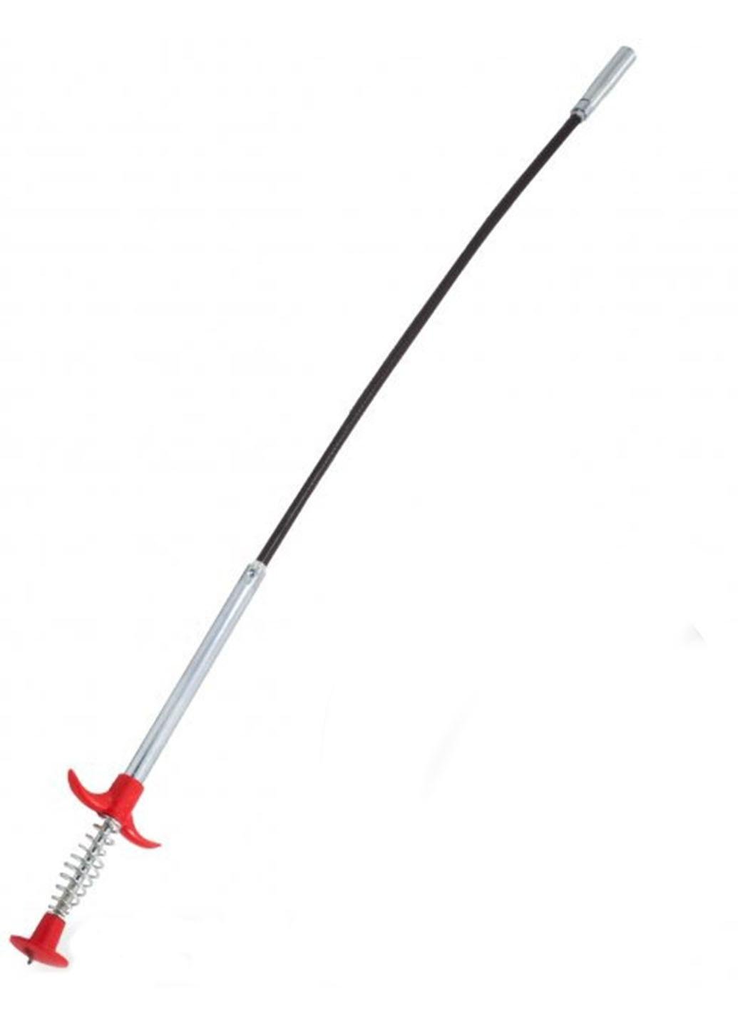 Трос з гачком для чищення засмічень каналізації Toilet dredger 58 см Чорний (36338365МХ) Трос з гачком для чищення засмічень каналізації Toilet dredger 58 см Чорний (36338365МХ)