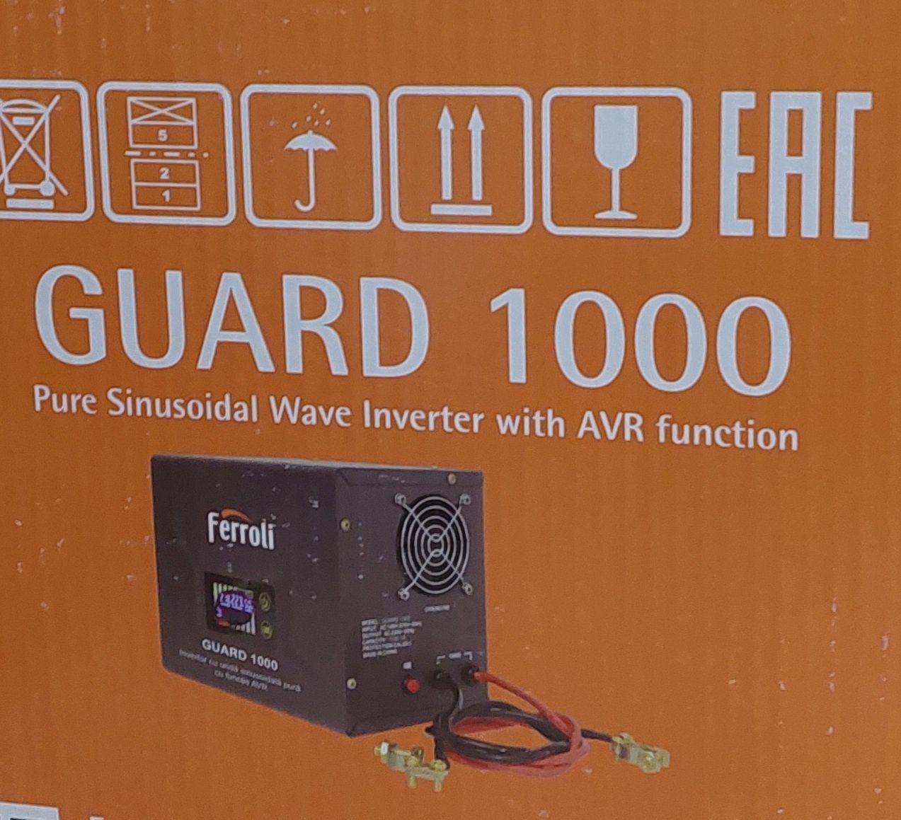 Источник бесперебойного питания Ferroli Guard 1000 600W чистый синус с функцией AVR (5b511837) - фото 2