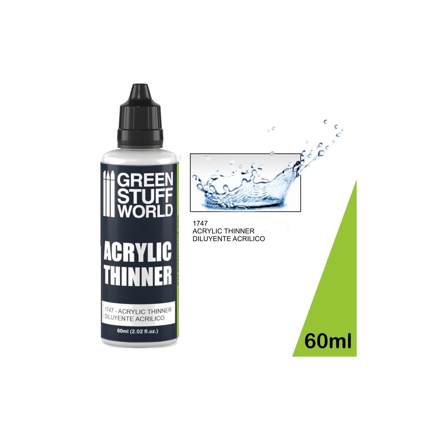 Розріджувач акрилової фарби Acrylic Thinner 60 мл (2355762035) - фото 2 Розріджувач акрилової фарби Acrylic Thinner 60 мл (2355762035) - фото 2
