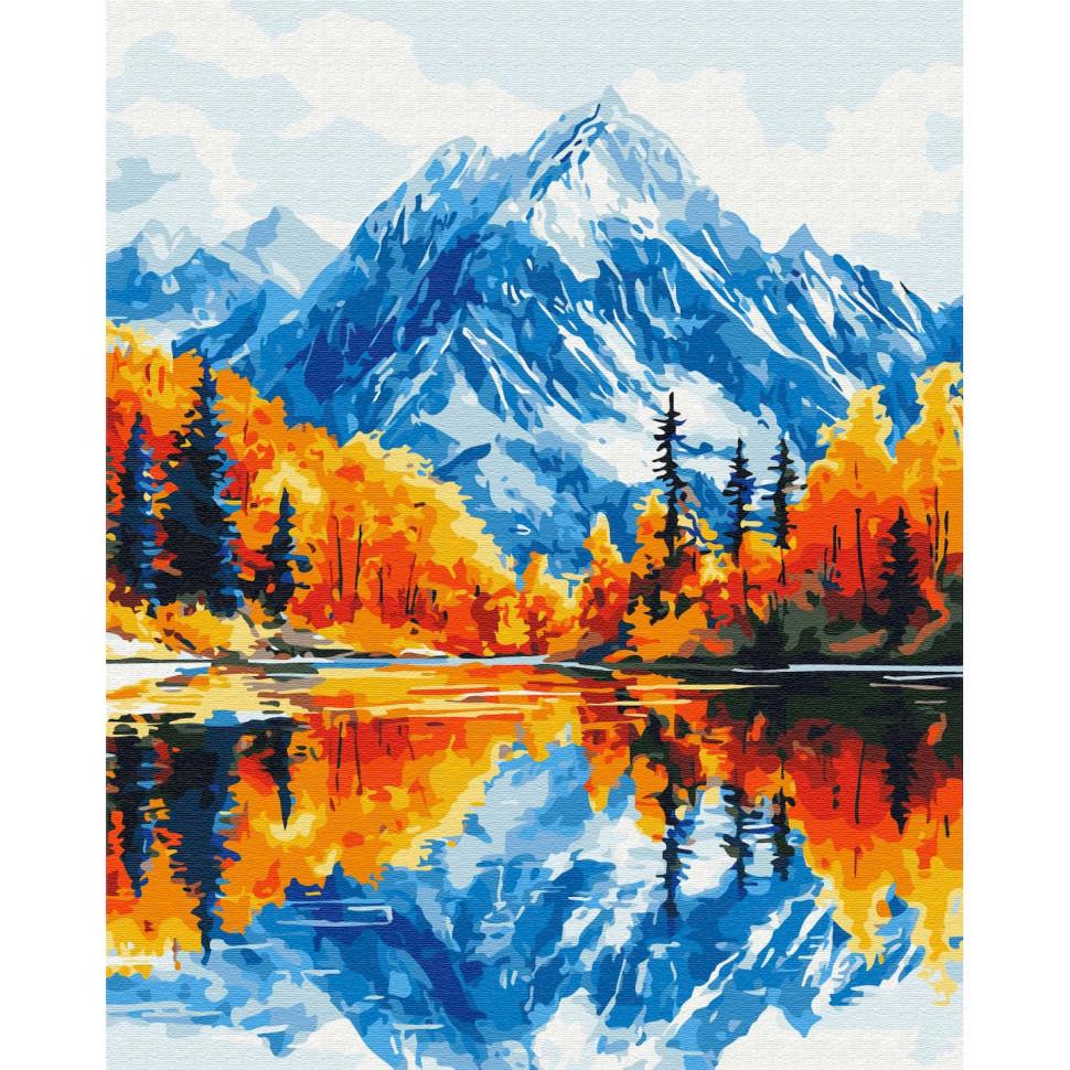 Картина за номерами Brushme Осінь у горах BS54178 40x50 см (RLT52423)