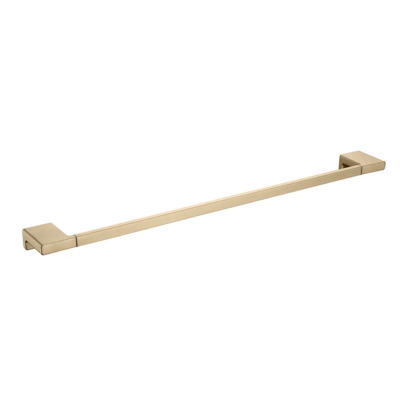 Полотенцедержатель одинарный Koer AS-0109-1-12 648 мм Матовое золото (KR6188)