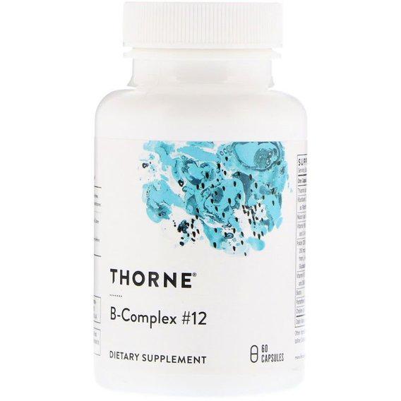 В комплекс Thorne Research B-Complex #12 60 Caps