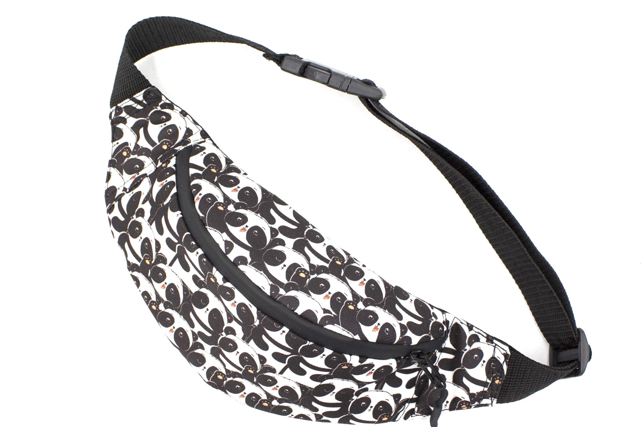 Сумка бананка Пандочки (BT-027) - фото 2 Сумка бананка Пандочки (BT-027) - фото 2