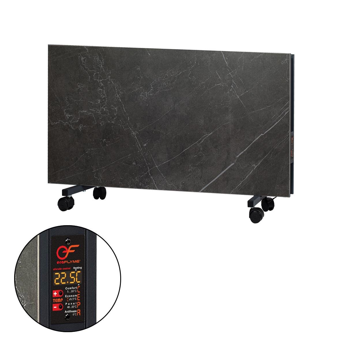 Панель керамна двохстороння на роликах FLYME 500PG темний камінь - на 10 м²