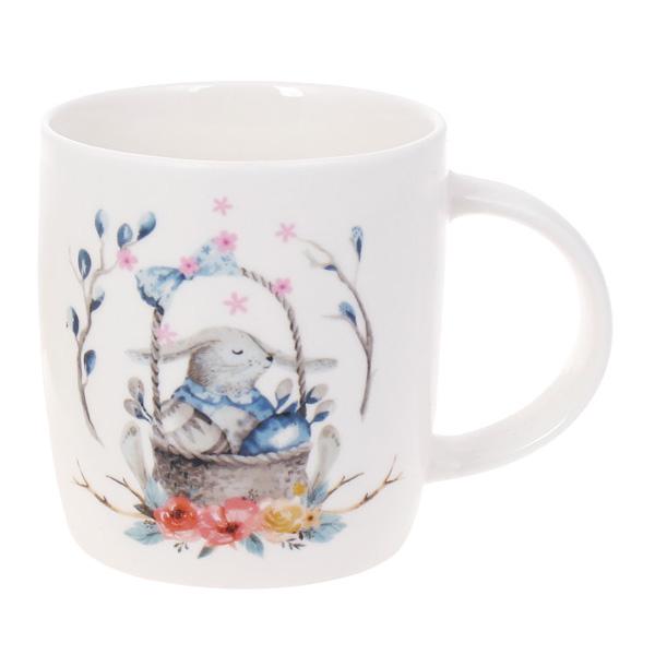 Кружка фарфоровая BonaDi Зайка 2 350 мл (380-434)