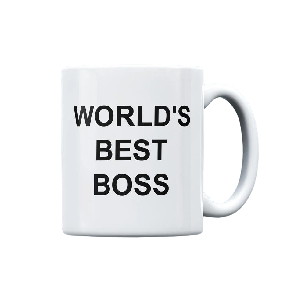 Чашка с надписью 'W'orld's Best Boss' 330 мл (14883927)