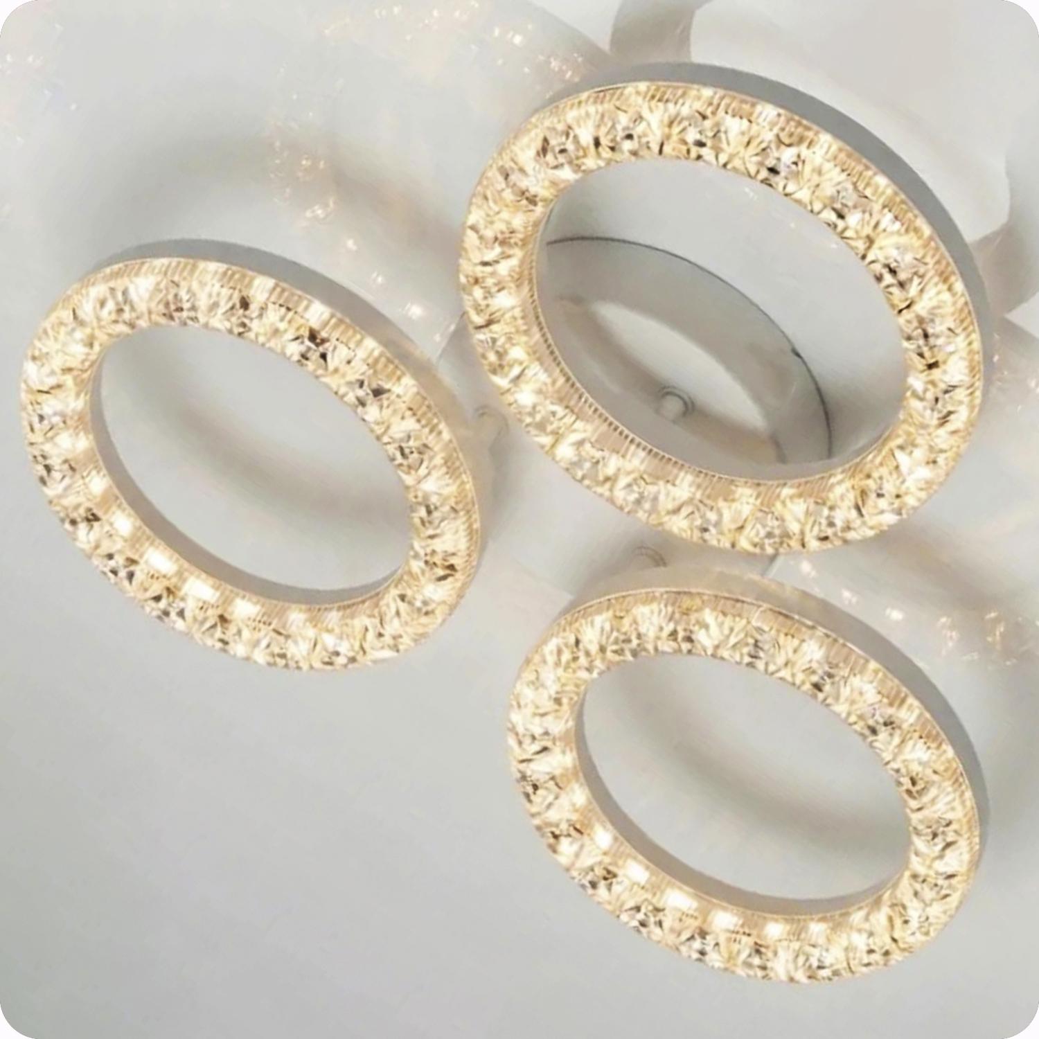 Люстра светодиодная 517 Dlight 45 Вт Белый (02120)