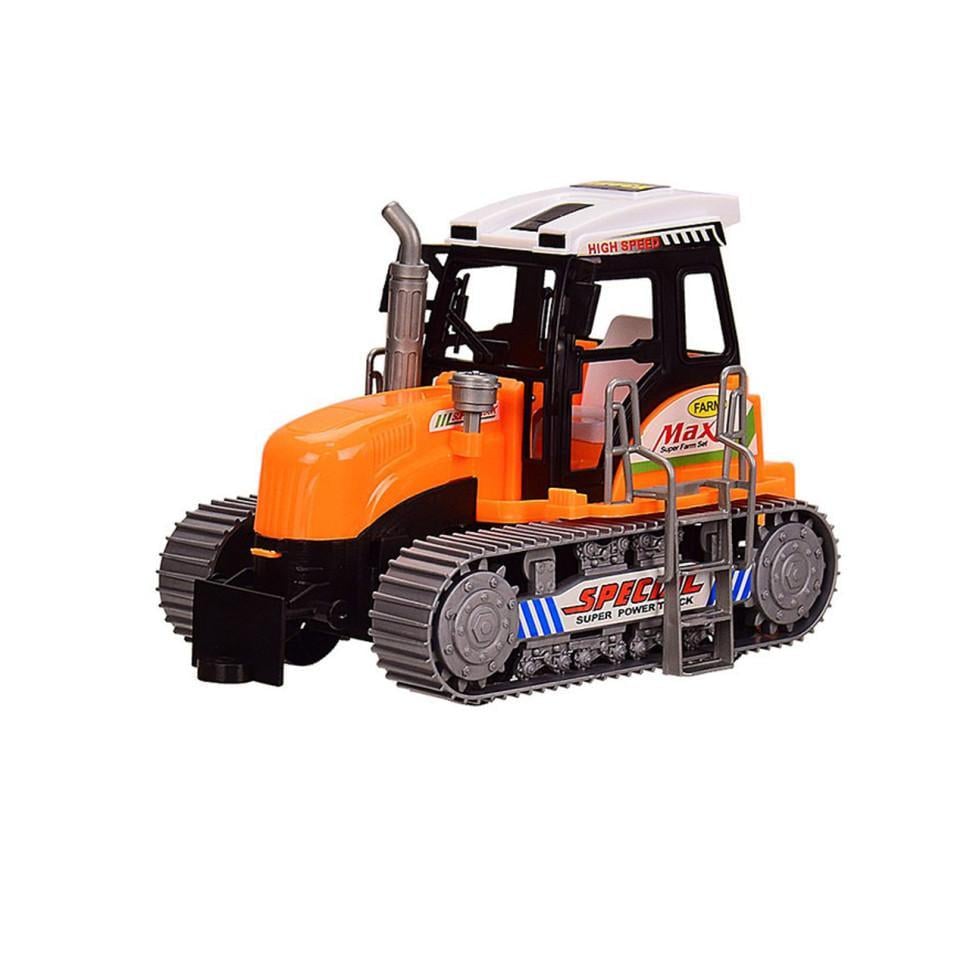 Трактор Інерційний дитячий 668 у слюді Помаранчевий (RLT31686s41833)