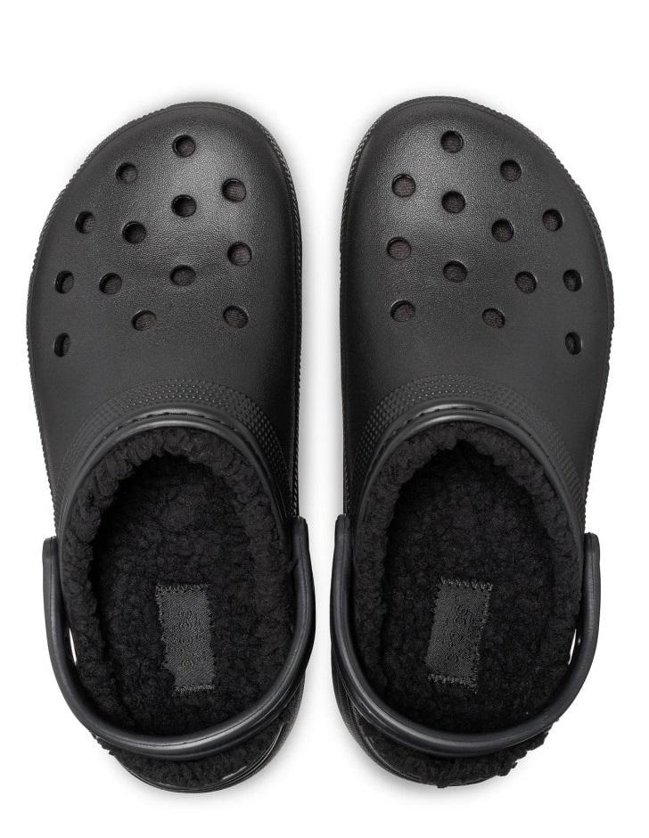 Сабо Crocs Classic Platform Lined Clog M5 р. 37/24 см Black (20566514) - фото 4 Сабо Crocs Classic Platform Lined Clog M5 р. 37/24 см Black (20566514) - фото 4