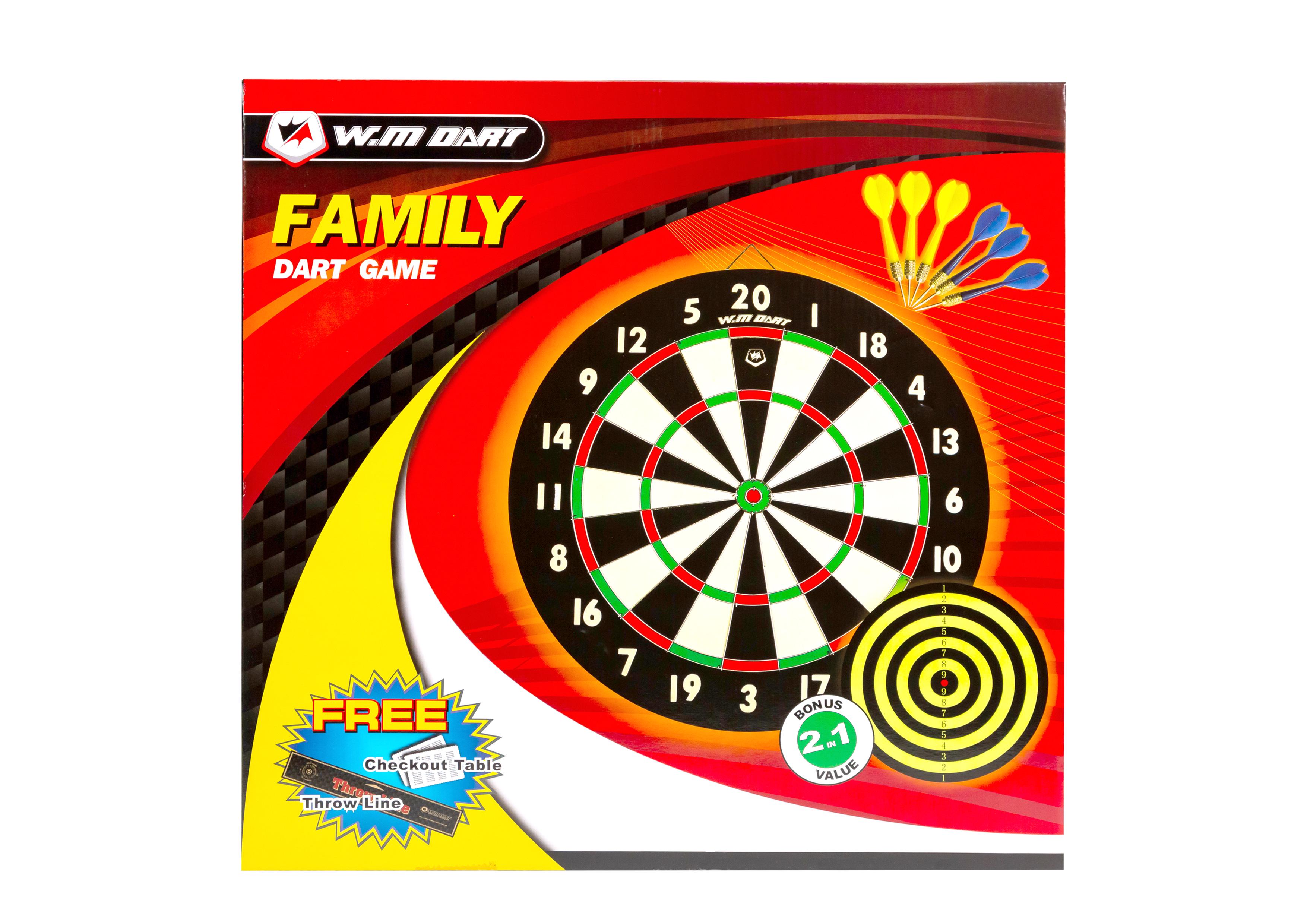 Дартс WinMax G016 45 см 6 дротиков (17673017)