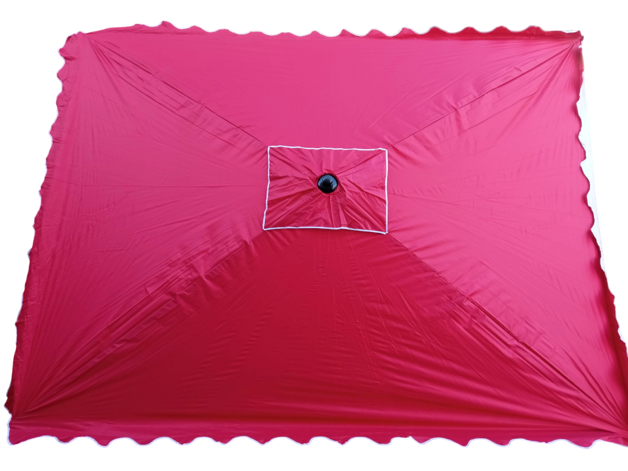 Зонт торговый с клапаном 3х2 м Красный/Серебряный (25410437) - фото 1 Зонт торговый с клапаном 3х2 м Красный/Серебряный (25410437) - фото 1