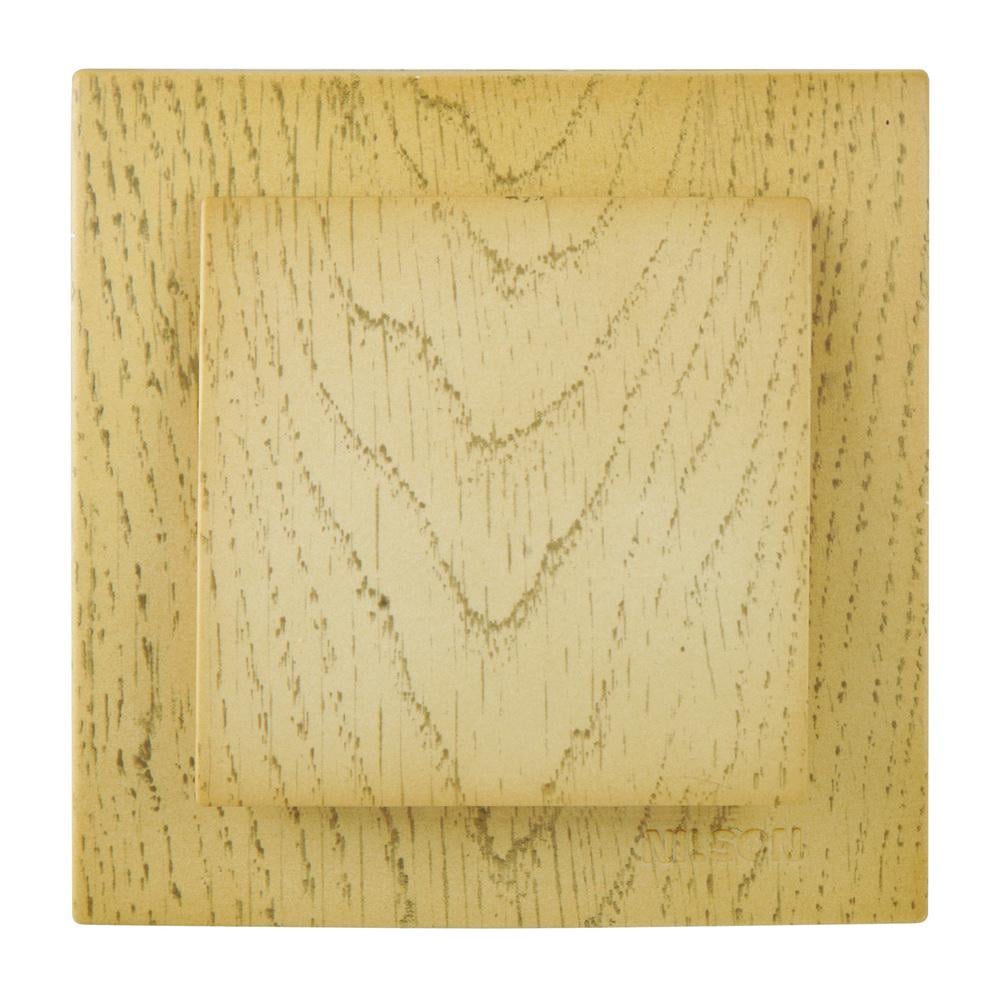 Вимикач Nilson Touran 1кл Клен