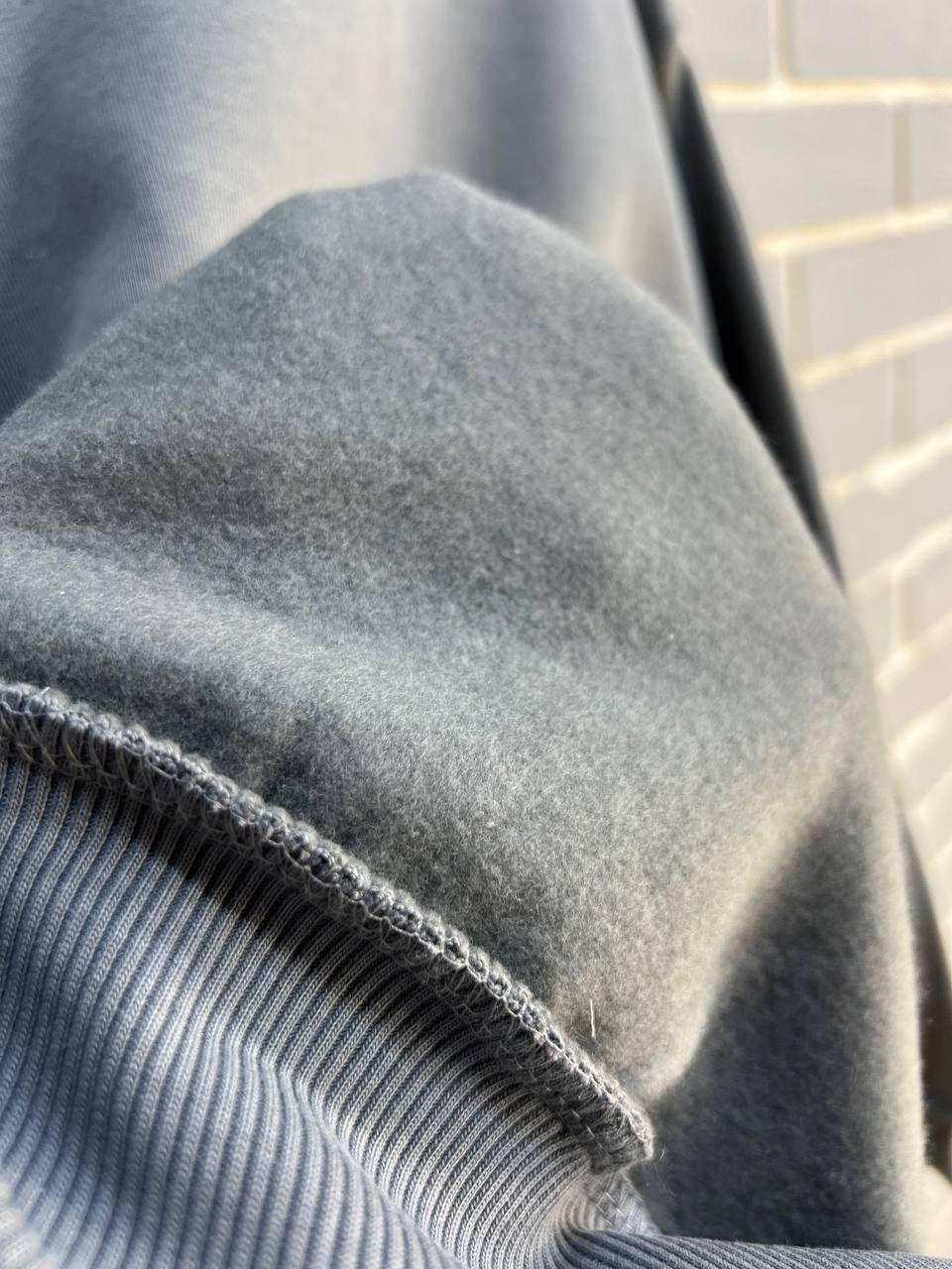 Свитшот женский DAVRAS 8174 CHICAGO удлиненный утепленный на флисе OS Серый (1243) - фото 9 Свитшот женский DAVRAS 8174 CHICAGO удлиненный утепленный на флисе OS Серый (1243) - фото 9