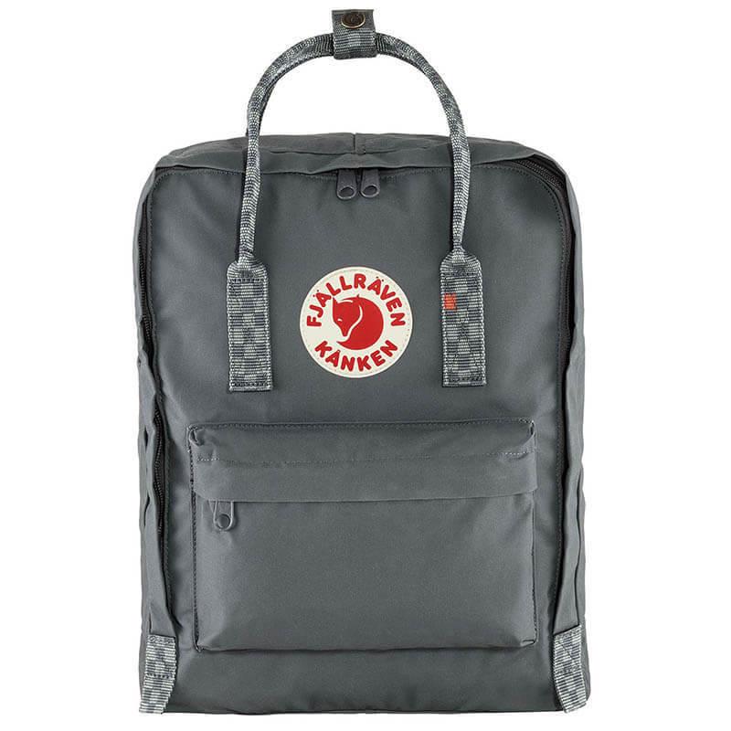 Городской рюкзак Fjallraven Kanken Super Grey/Chess Pattern (23510.046-904)