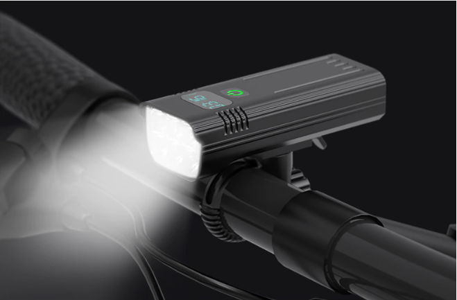 Ліхтарик велосипедний 20000 lux IPX65 + повербанк 10000 мАч (1732930015)