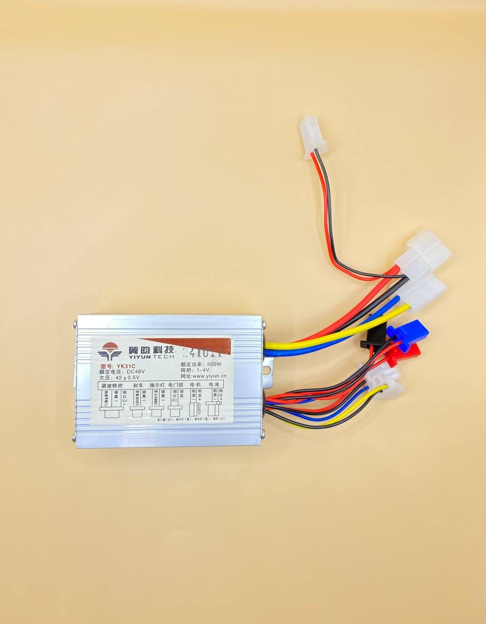 Контролер двигуна YiyunTech YK31C 48V 800W для електротранспорту (12342)