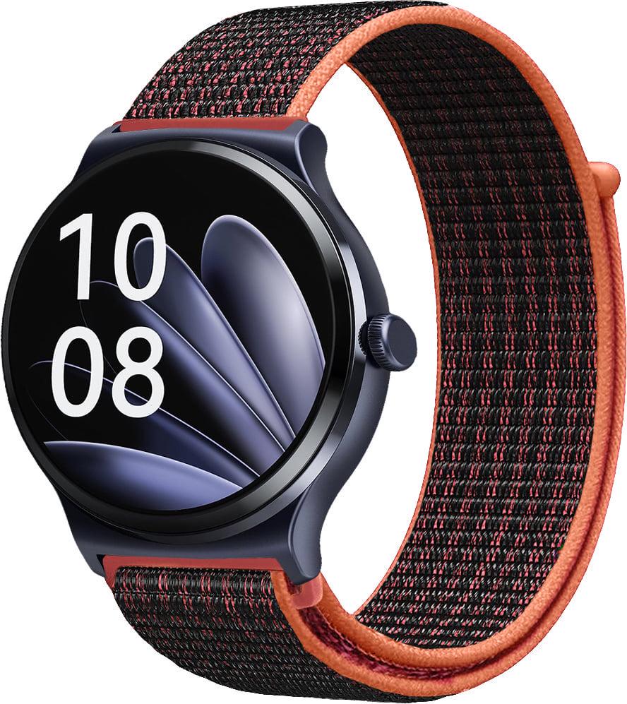 Ремешок нейлоновый Sport Loop для Haylou Solar Lite LS05L Black/Red (40765-44)
