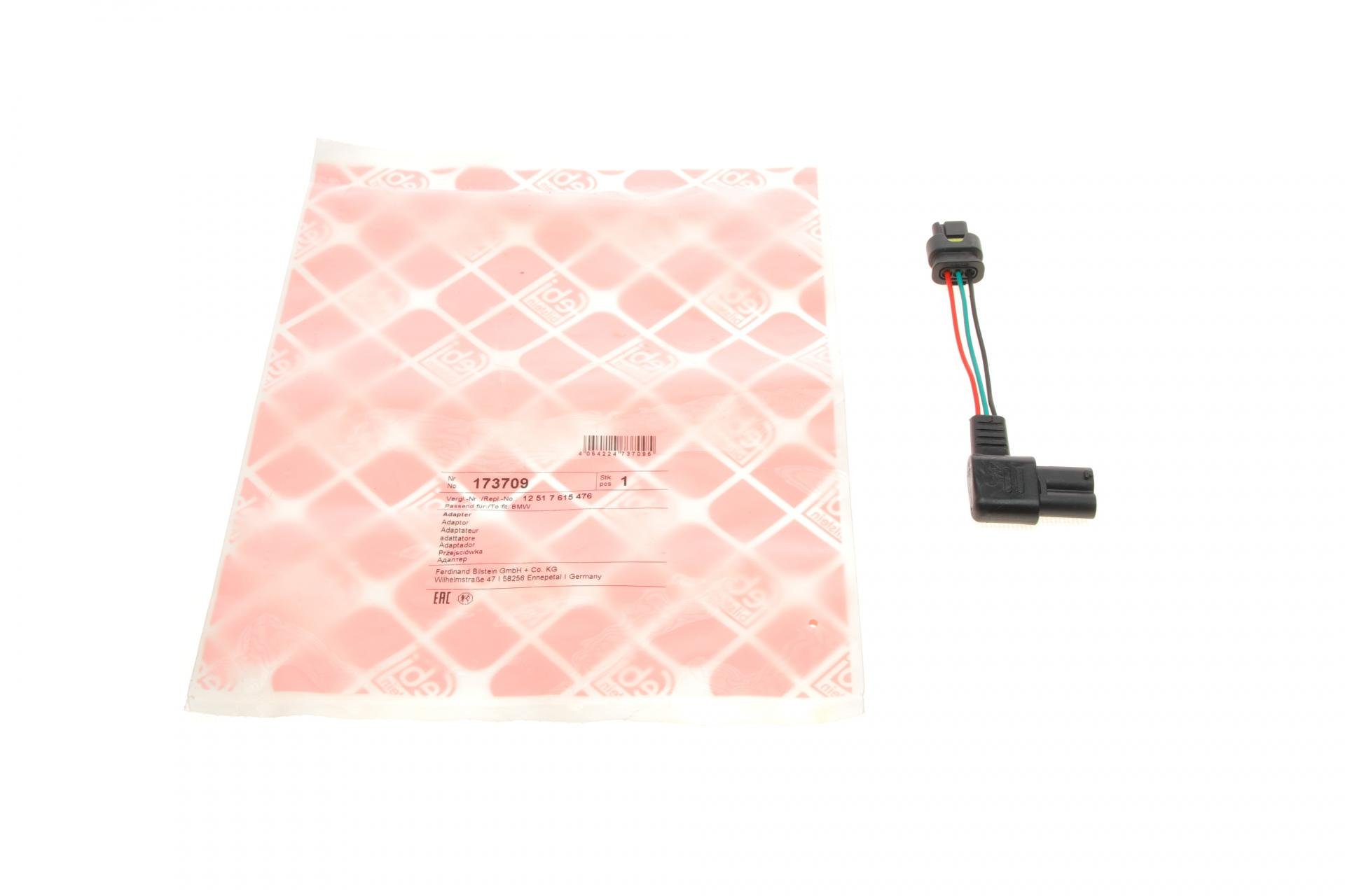 Разъем фишка электрический BMW 1 E81/E87/3 E90/5 E60 04-13- (173709)