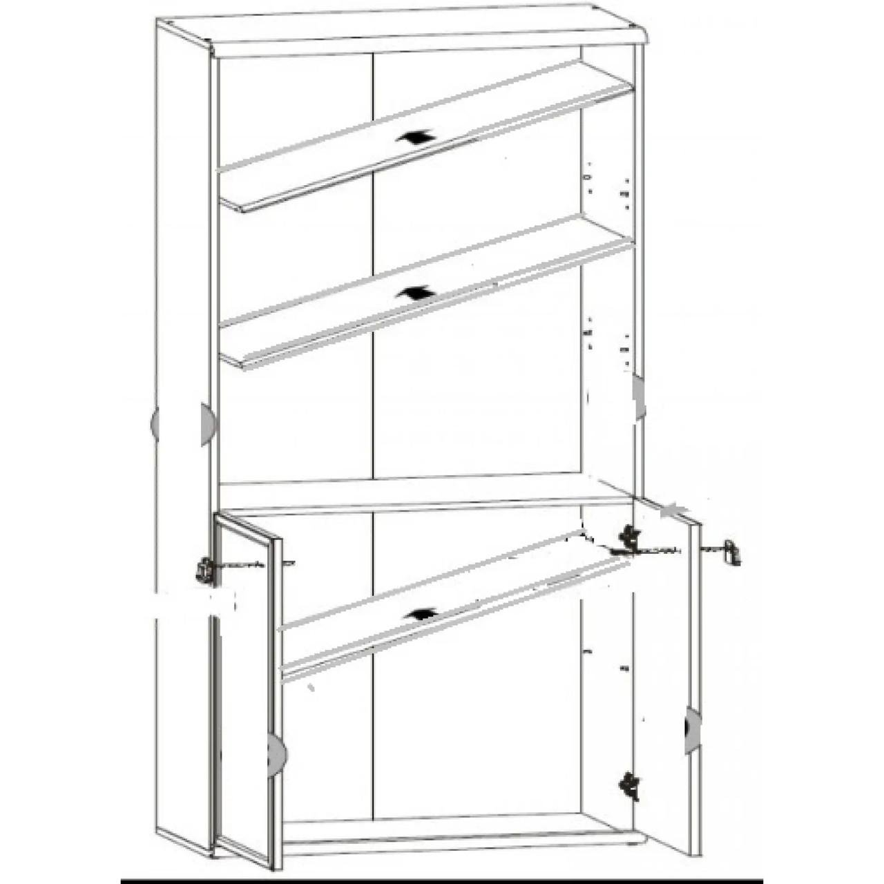 Пенал відкритий ВМК Індіана JREG2DO/80 Сосна арізонська (GRB-1609) - фото 2 Пенал відкритий ВМК Індіана JREG2DO/80 Сосна арізонська (GRB-1609) - фото 2