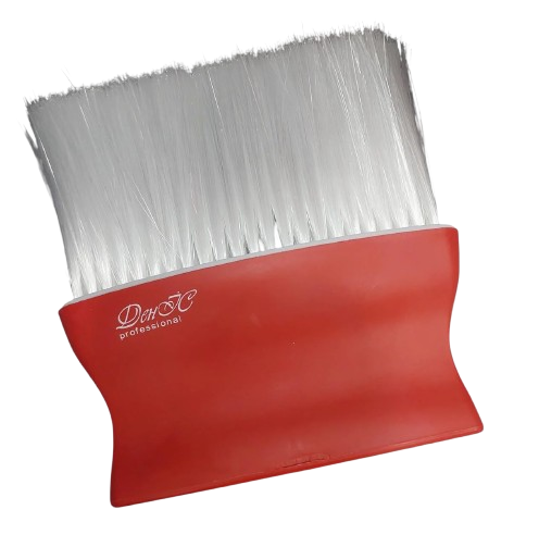 Парикмахерская ДенІС professional большая плоская с белой щетиной Красный (1453071463)