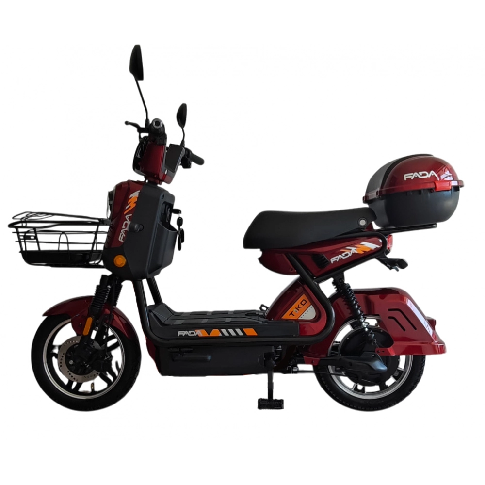 Электровелосипед FADA TiKO 800W Красный - фото 1 Электровелосипед FADA TiKO 800W Красный - фото 1