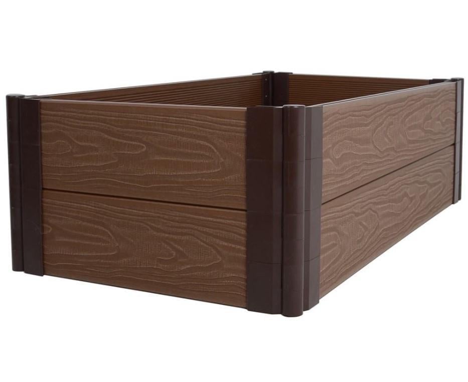Грядка теплая ДПК Кедр 3Д 550х2000х450 мм (2561256789)