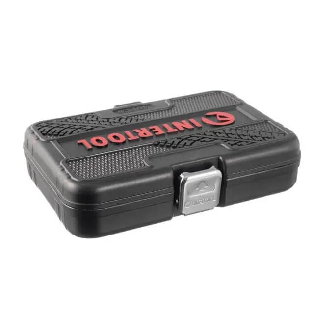 Набір інструментів 1/4" Cr-V INTERTOOL ET-8046 - фото 8 Набір інструментів 1/4" Cr-V INTERTOOL ET-8046 - фото 8
