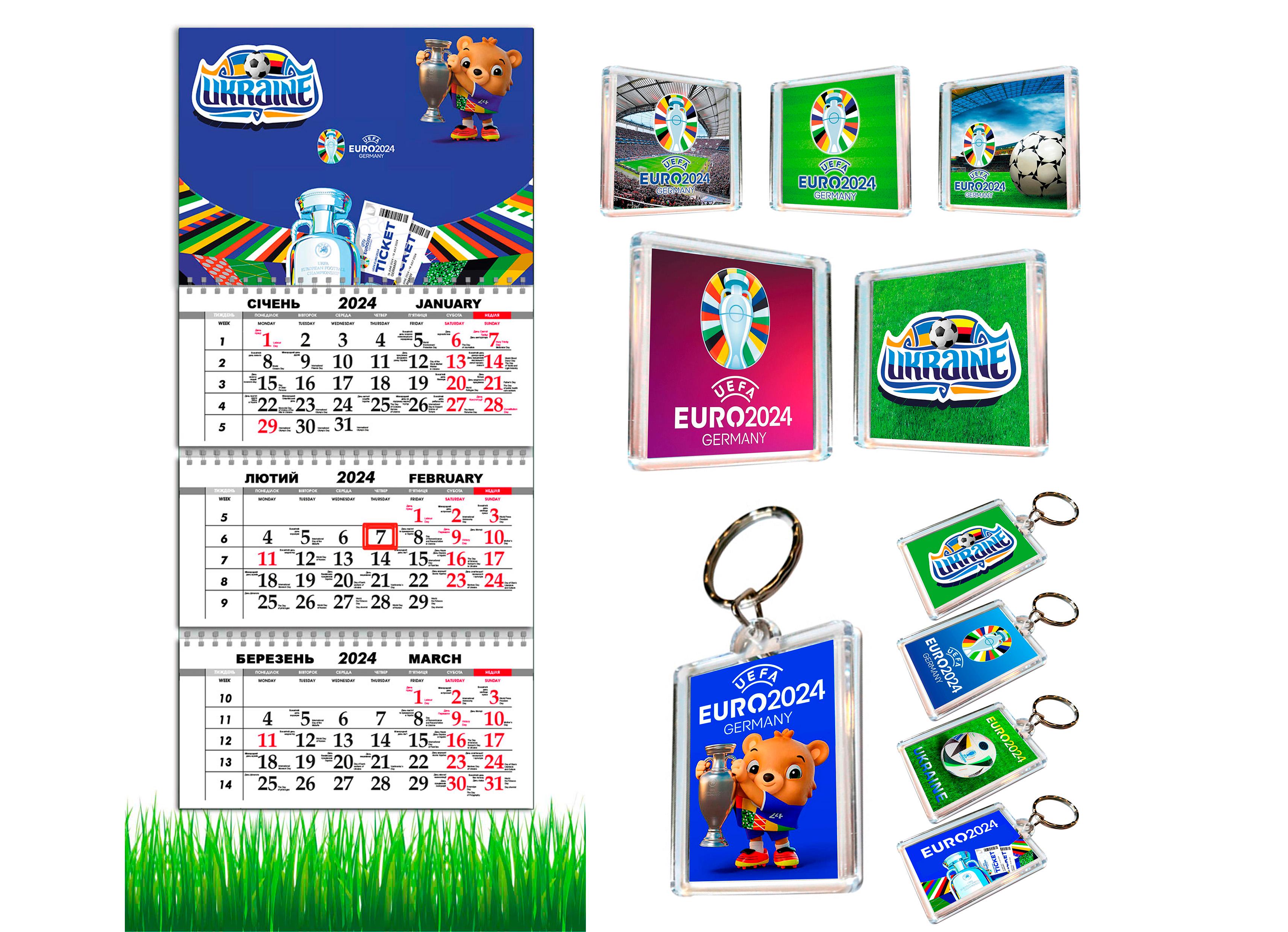 Подарок фанату футбола EURO 2024 (UA2452) - фото 2 Подарок фанату футбола EURO 2024 (UA2452) - фото 2