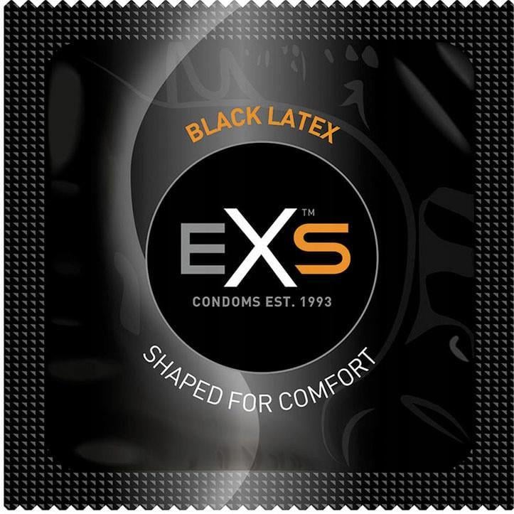 Презервативи EXS LATEX Black (UCIU001180)