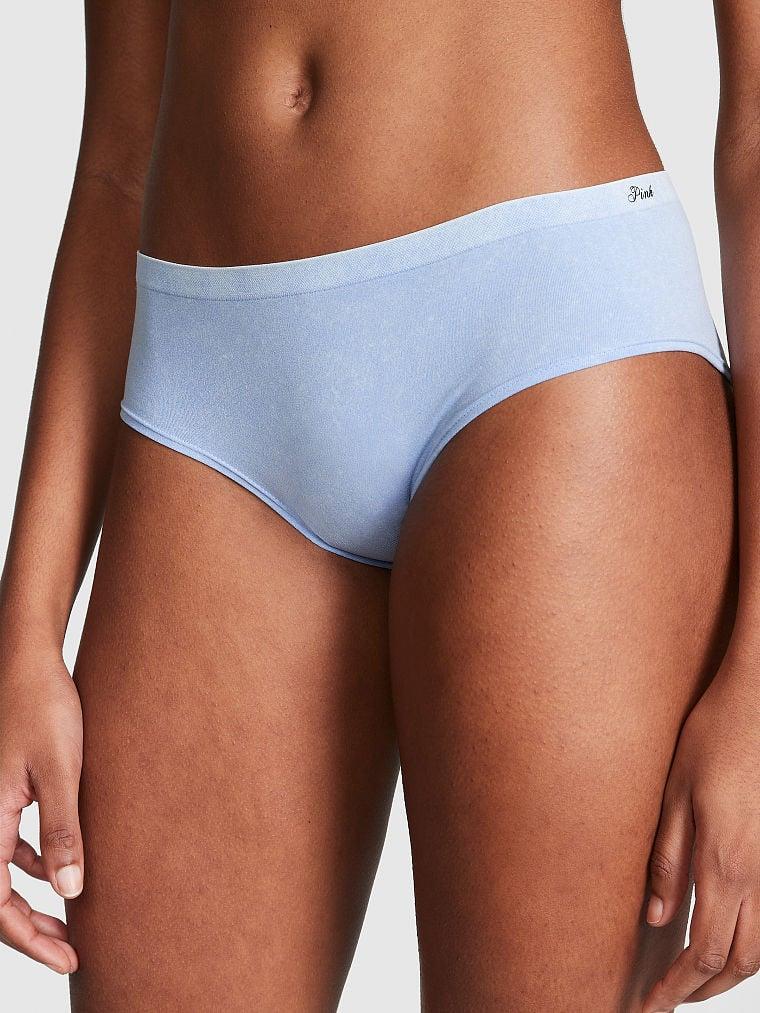 Трусики женские Victoria's Secret Seamless Hipster Panty L Голубой (2103741085)