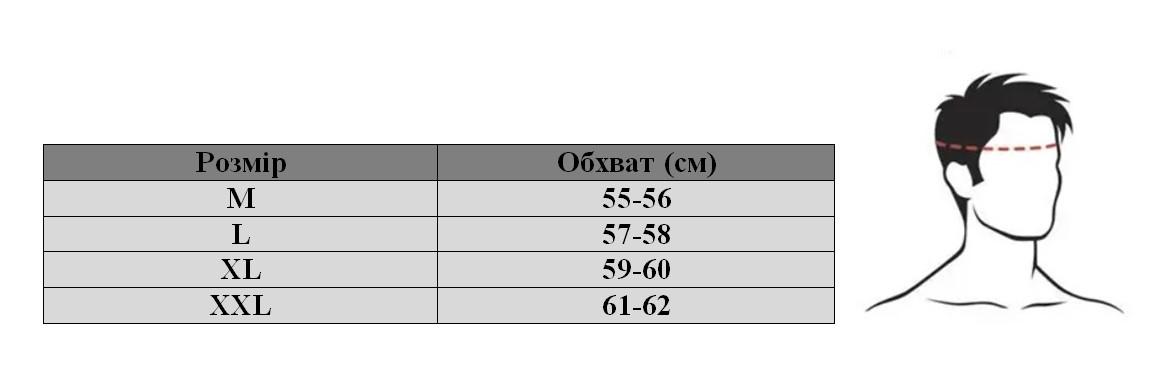 Берет Десантно-штурмові війська України Капля Марун M/55-56 см (28873161) - фото 4