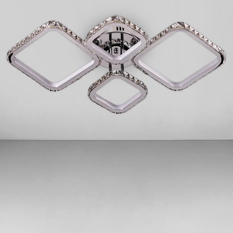 Потолочная люстра LED Light House SY-18288/2+2 Dimmer 630х530х90 мм 200W