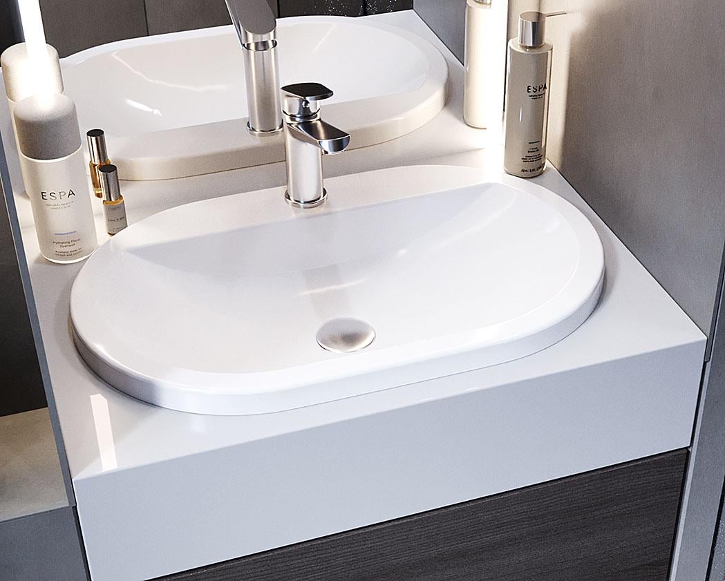 Умивальник накладний Luxor Europa Low (705) - фото 6