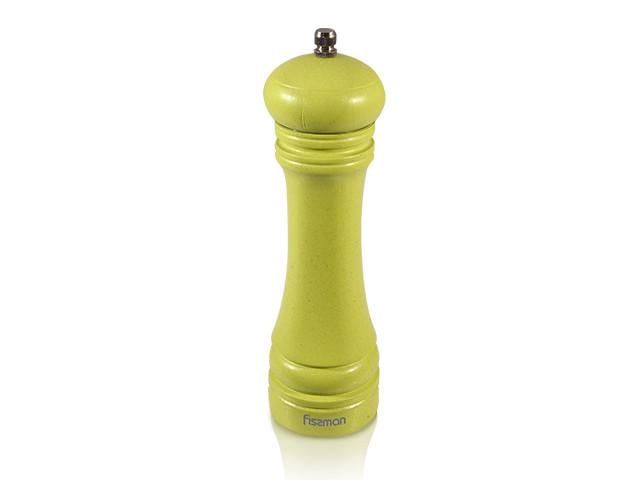 Мельница для перца Fissman 20x6 см из бамбука Желтый (8203)