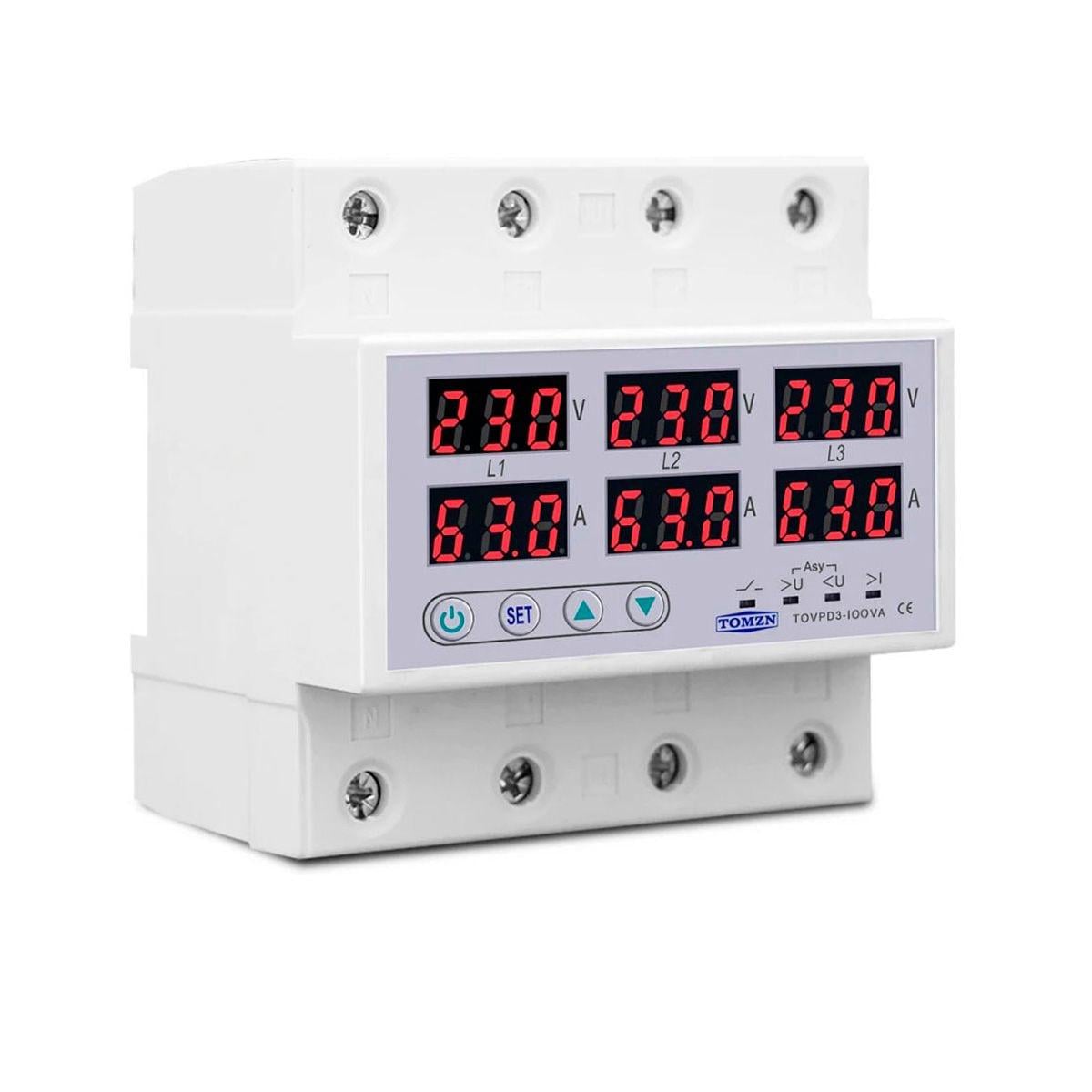 Реле напряжения TOVPD3-100VAS