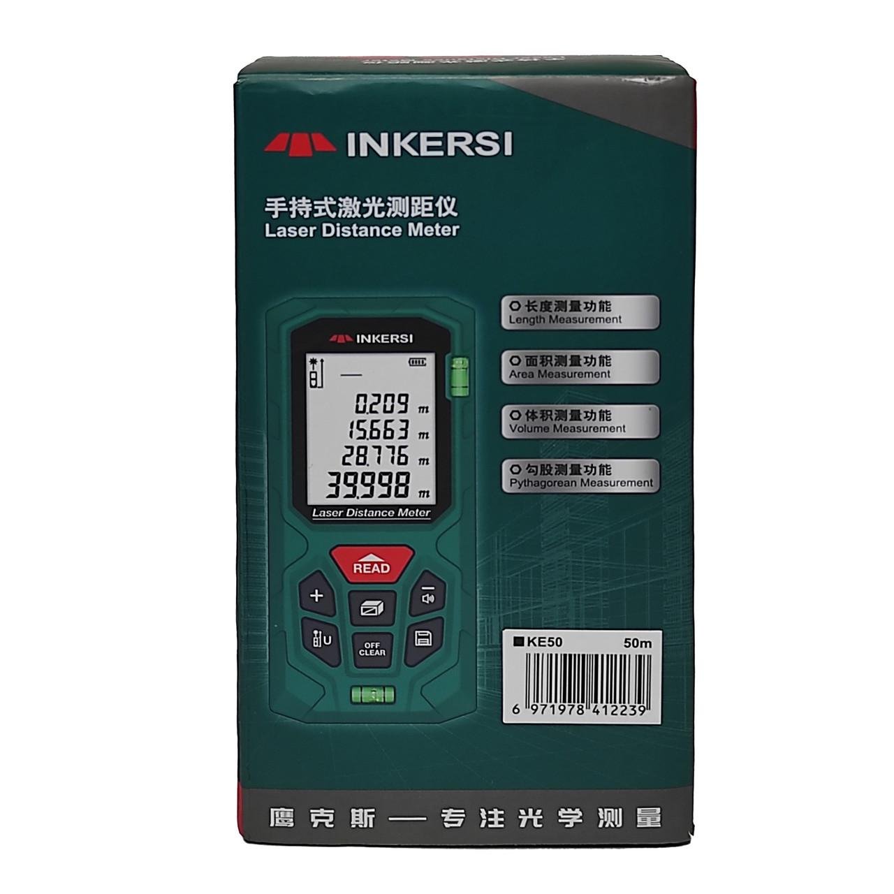 Дальномер лазерный Inkersi KE50 для измерения длины/площади/объема (2538737985) - фото 7 Дальномер лазерный Inkersi KE50 для измерения длины/площади/объема (2538737985) - фото 7