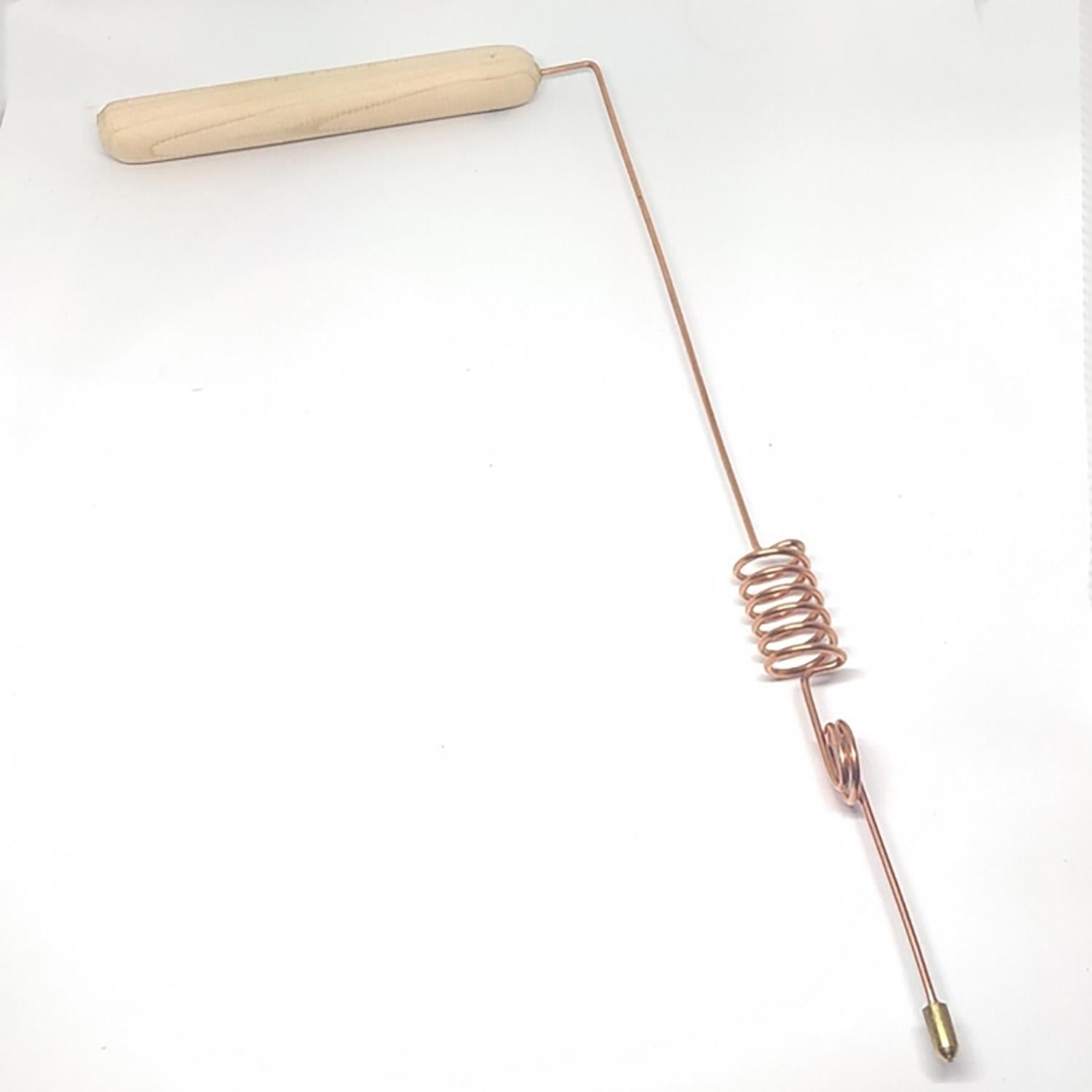 Рамка биолокационная медная с двойным резонатором лозоходная для поиска воды (87242)