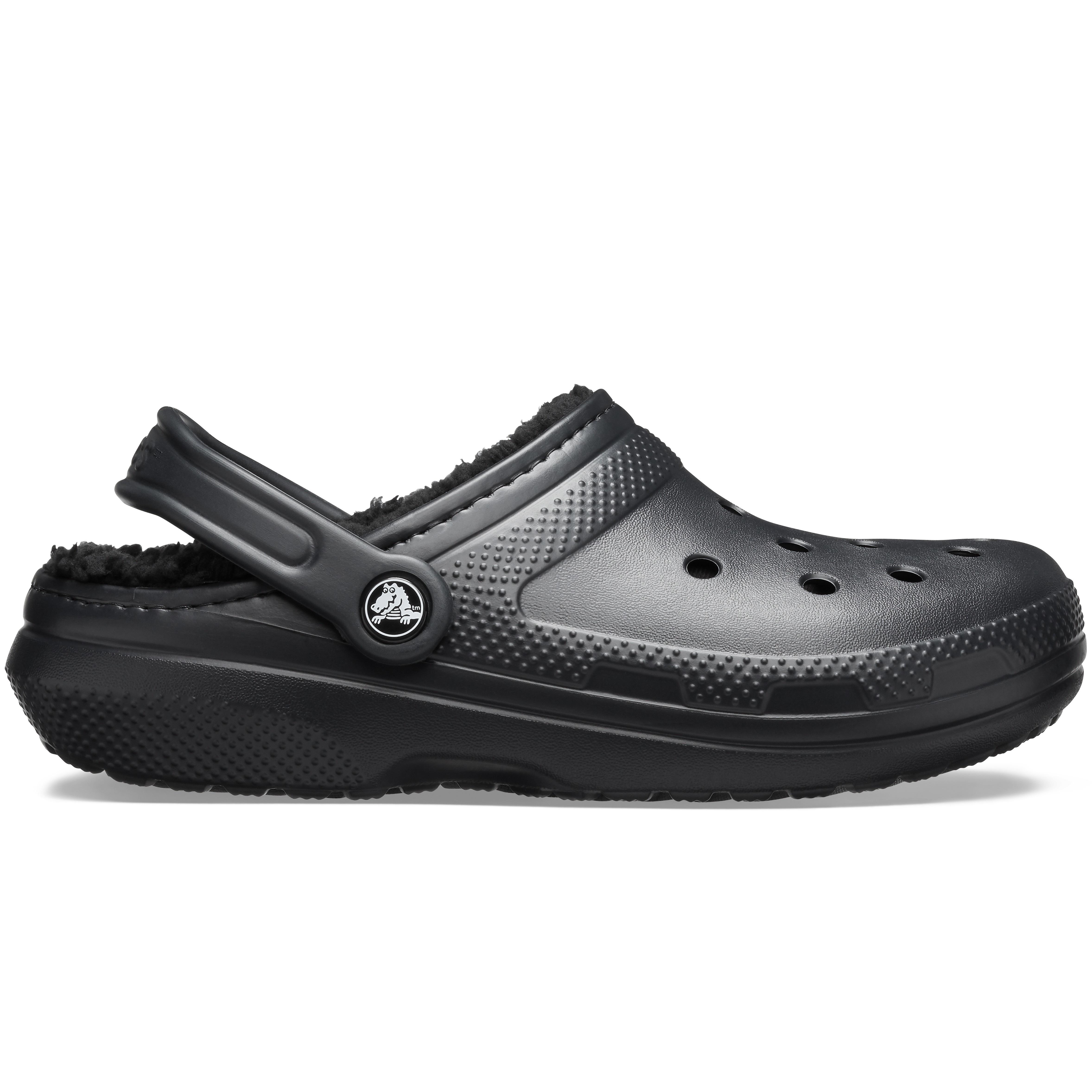 Сабо Crocs Classic Lined Clog M6 р. 38/24,5 см Black (203591) - фото 1