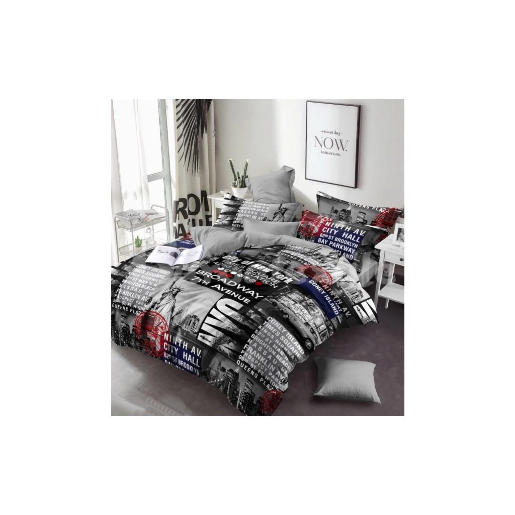 Комплект постельного белья MirSon Бязь Premium 17-0034 Celeste 143x210 см (2200001402232)