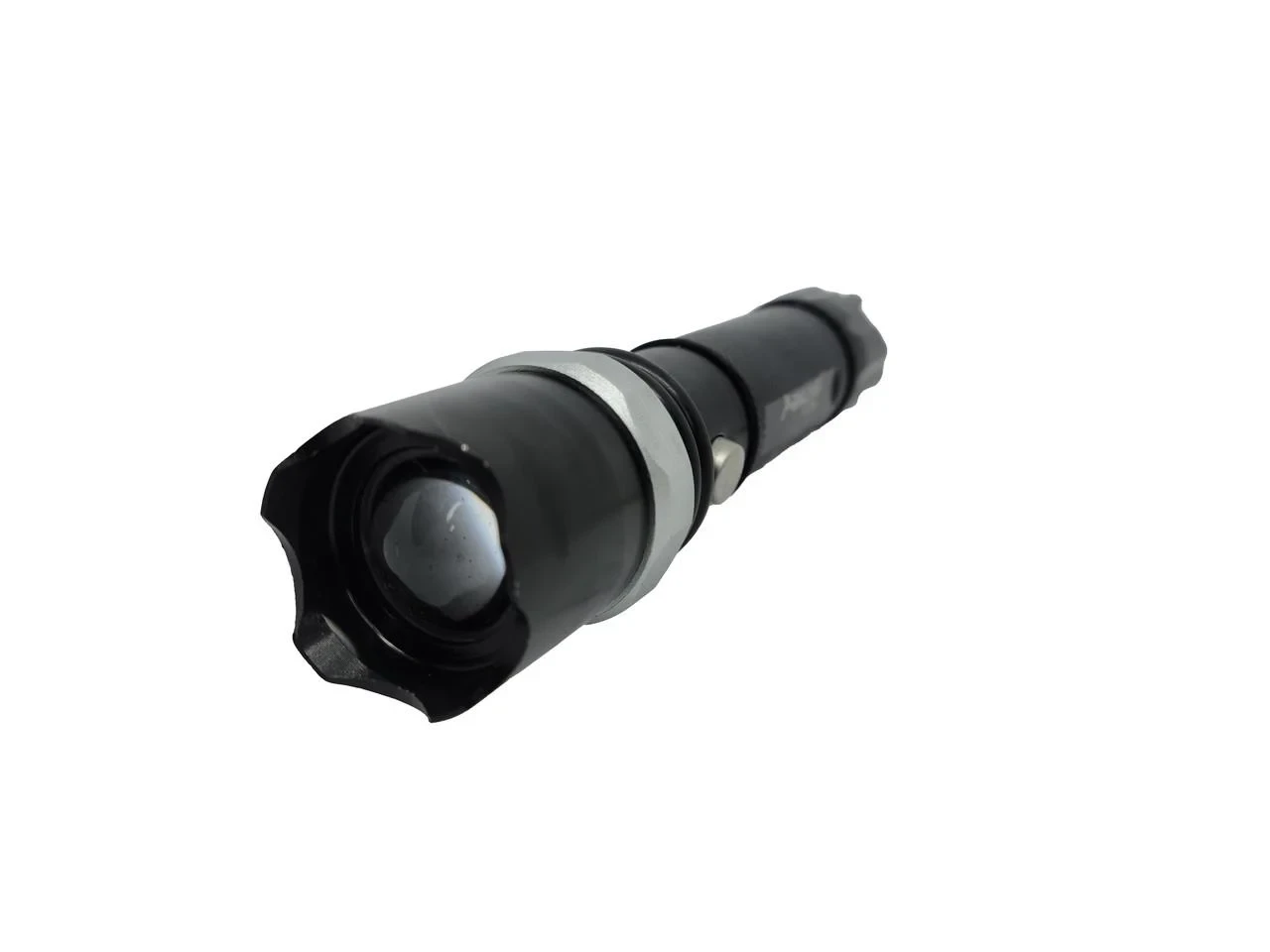 Ліхтар ручний X-Balog BL-T8626 з акумулятором 18650 2 зарядні пристрої 3 режими Чорний (343375340) - фото 2