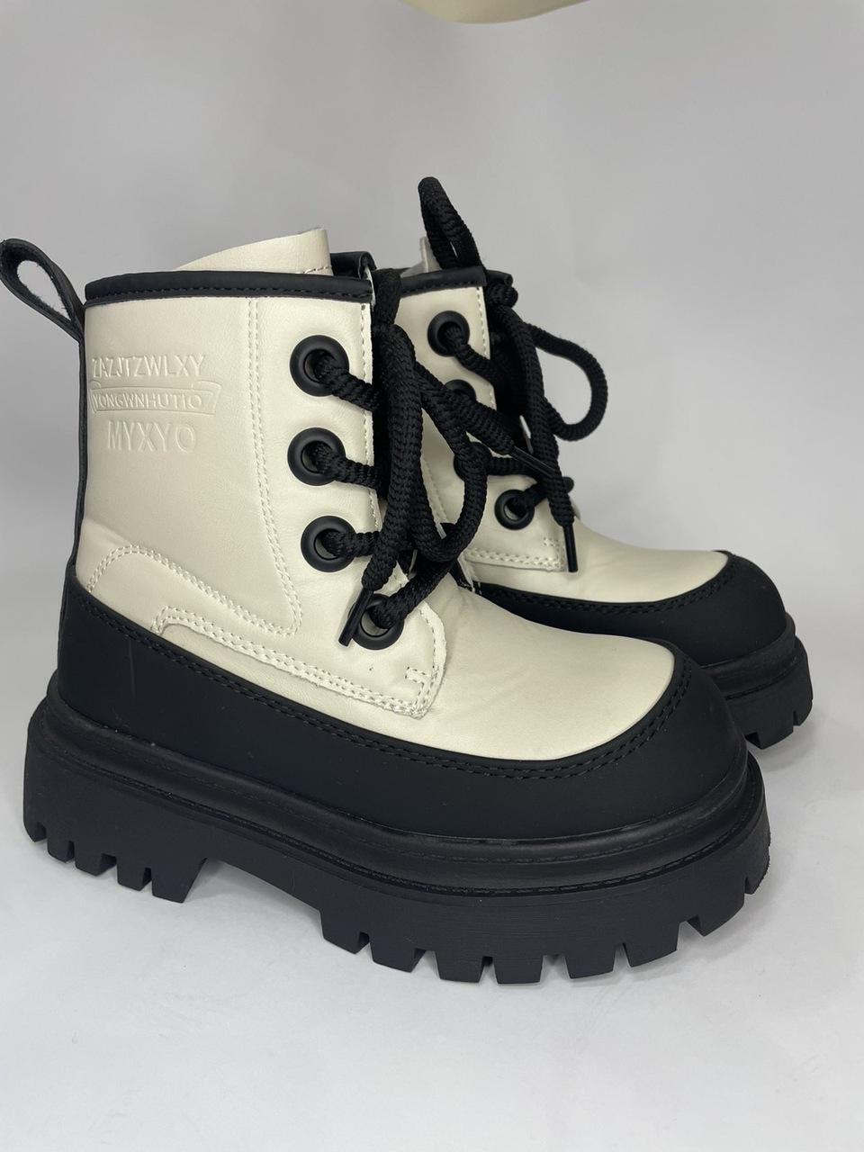 Черевики дитячі демісезонні Clibee 3879/36 23 см р. 36 Чорний (31804850)