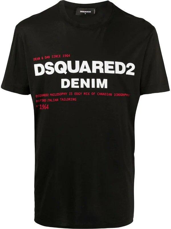 Футболка чоловіча DSQUARED2 DSQ2738BL L - фото 3